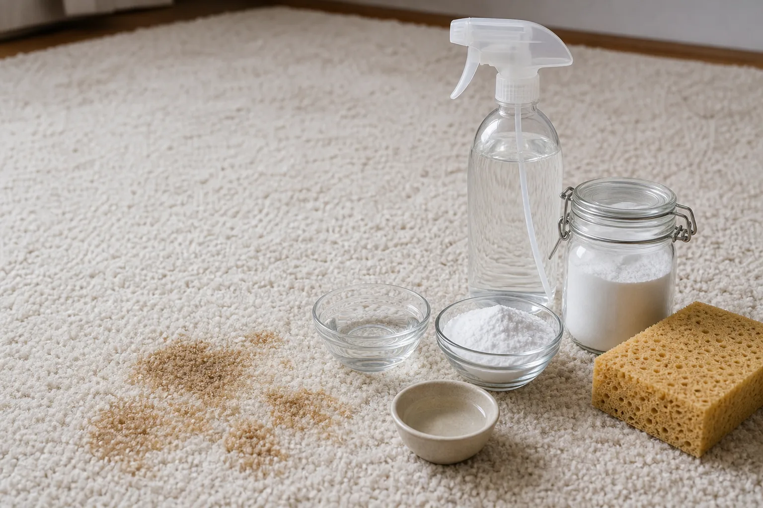 DIY Teppichreiniger gegen Flecken: Schritt-fuer-Schritt-Anleitungen